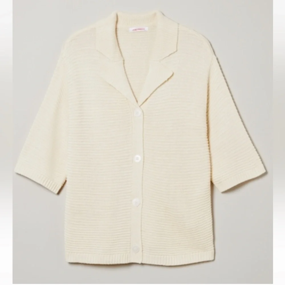 Joe Fresh Button Down Sweater - Picture 2 of 6